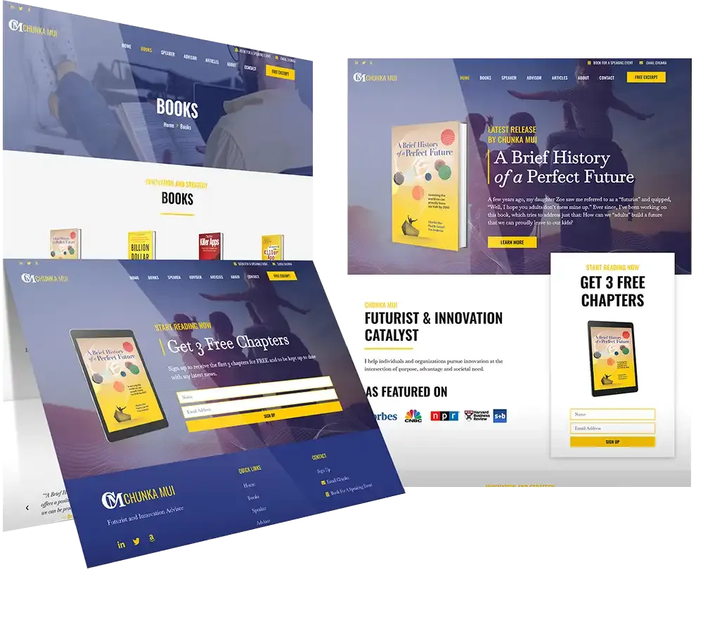 Expert Author Website Design By Pelikan Publishers